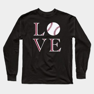 Love for the game of baseball take me out to the ballgame Long Sleeve T-Shirt